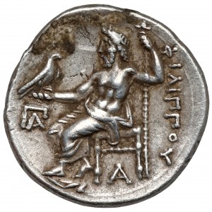 Grecja, Filip III Arrhidaios (323-317 p.n.e.) Drachma, Kolophon
