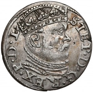 Stefan Batory, Trojak Ryga 1586