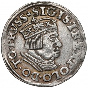 Zygmunt I Stary, Trojak Gdańsk 1537 - wczesny