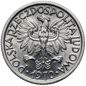 2 złote 1970 - mała data