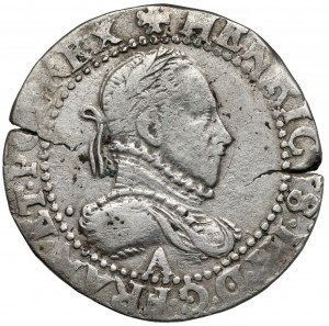 Henry Valois, 1/2 franc (demi franc) 1587, Paris