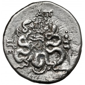 Grecja, Mezja, Pergamon, Tetradrachma cystoforyczna (166-67 p.n.e.)
