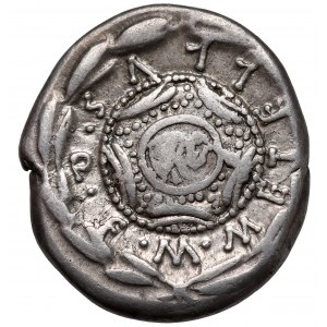 Republika, M. Metellus Q.F (127 p.n.e.) Denar, Rzym