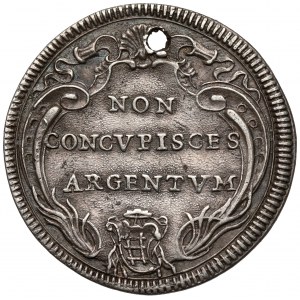 Watykan, Klemens XI, AR Giulio rok 6 (1707/8)