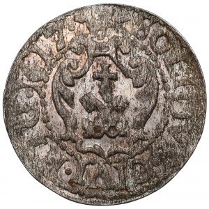 Zygmunt III Waza, Szeląg Ryga 1617 - REX POL