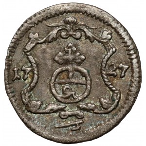 August II Mocny, Halerz 1727 IGS, Drezno