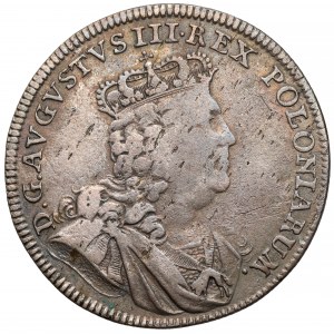 August III Sas, Tymf Lipsk 1753 - rzadkie popiersie
