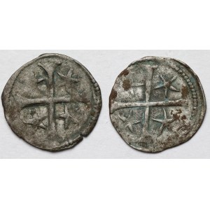Pomorze, Stargard, Kwartnik XV w. - zestaw (2szt)