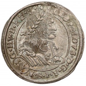 Węgry, Leopold I, 15 krajcarów 1679 NB, Nagybanya