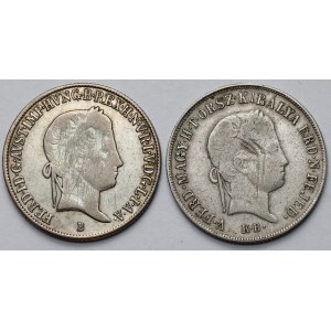 Węgry, Ferdynand V, 20 krajcarów 1842-1848, Kremnica