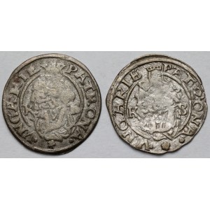 Węgry, Denary 1535-1563 KB, Kremnica - zestaw (2szt)