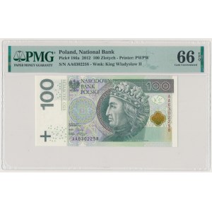 100 zł 2012 - AA