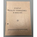 Giełda pieniężna w Warszawie - obszerny zestaw ARCHIWALIÓW