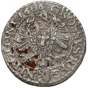 Zygmunt III Waza, Grosz Kraków 1606 - wczesny - duży orzeł