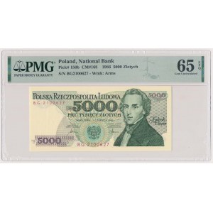 5.000 zł 1986 - BG