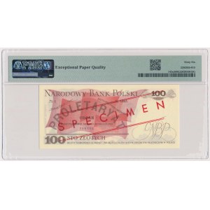 100 zł 1979 - WZÓR - EU 0000000 - No.0252