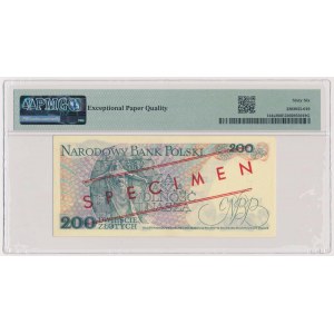 200 zł 1979 - WZÓR - AS 0000000 - No.0700