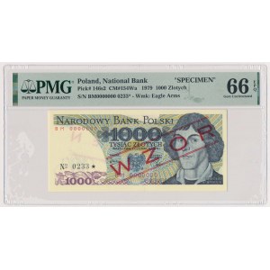 1.000 zł 1979 - WZÓR - BM 0000000 - No.0233