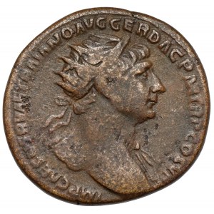Trajan (98-117 n.e.) Dupondius, Rzym