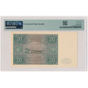 20 złotych 1946 - A - mała litera
