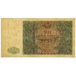 20 złotych 1946 - A - mała litera