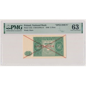 2 złote 1946 - SPECIMEN