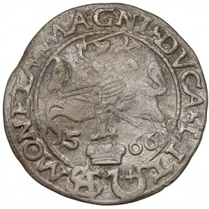 Zygmunt II August, Grosz 1566, Tykocin - JASTRZĘBIEC - ex. Czapski