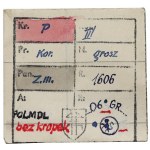 Zygmunt III Waza, Grosz Kraków 1606 - z krzyżem - ex. Kałkowski