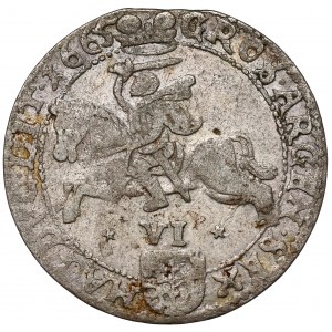 Jan II Kazimierz, Szóstak Wilno 1665 - CAS - rzadki