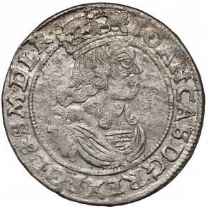 Jan II Kazimierz, Szóstak Bydgoszcz 1664 AT