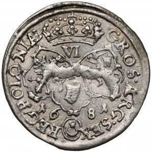 Jan III Sobieski, Szóstak Bydgoszcz 1681 TLB