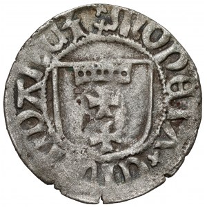 Kazimierz IV Jagiellończyk, Szeląg Gdańsk - lilia
