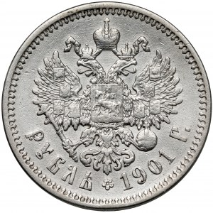 Rosja, Mikołaj II, Rubel 1901 FZ, Petersburg