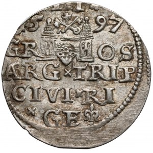 Zygmunt III Waza, Trojak Ryga 1597
