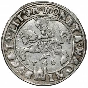Zygmunt II August, Grosz na stopę litewską 1546, Wilno - AVGG