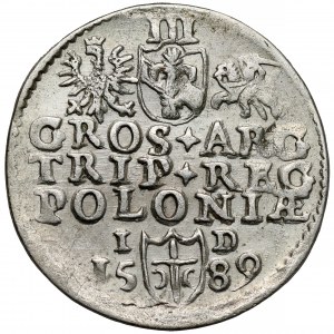 Zygmunt III Waza, Trojak Olkusz 1589