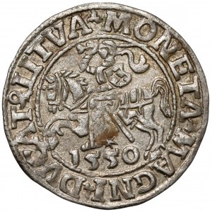 Zygmunt II August, Półgrosz Wilno 1550