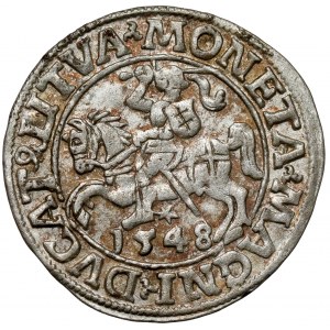Zygmunt II August, Półgrosz Wilno 1548 - arabska