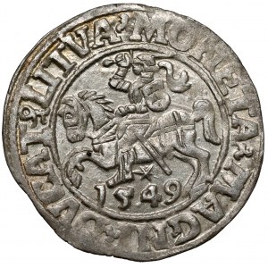 Zygmunt II August, Półgrosz Wilno 1549 - wczesny