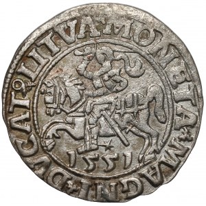 Zygmunt II August, Półgrosz Wilno 1551