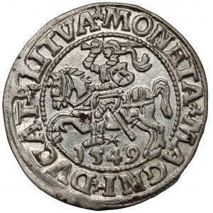 Zygmunt II August, Półgrosz Wilno 1549