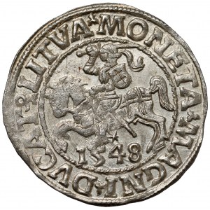 Zygmunt II August, Półgrosz Wilno 1548 - rzadszy