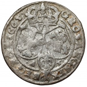 Jan II Kazimierz, Szóstak Bydgoszcz 1665 AT