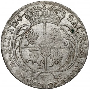 August III Sas, Szóstak Lipsk 1756 EC