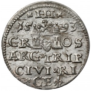 Zygmunt III Waza, Trojak Ryga 1593