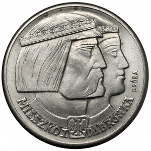 Próba NIKIEL 100 złotych 1960 Mieszko... głowy - duży orzeł