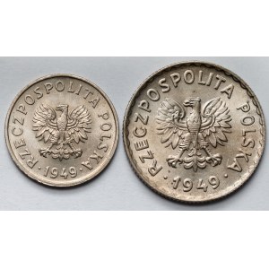 1 złoty i 20 groszy 1949 - zestaw (2szt)