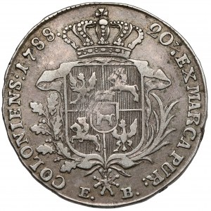 Poniatowski, Półtalar 1788 EB