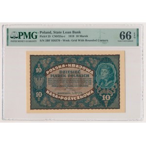 10 marek 1919 Sierpień - II Serja BF (Mił.25c)