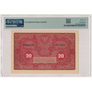 20 marek 1919 Sierpień - II Serja FH (Mił.26b)